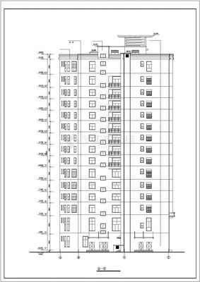 某大酒店旅馆室内外装修设计施工cad图